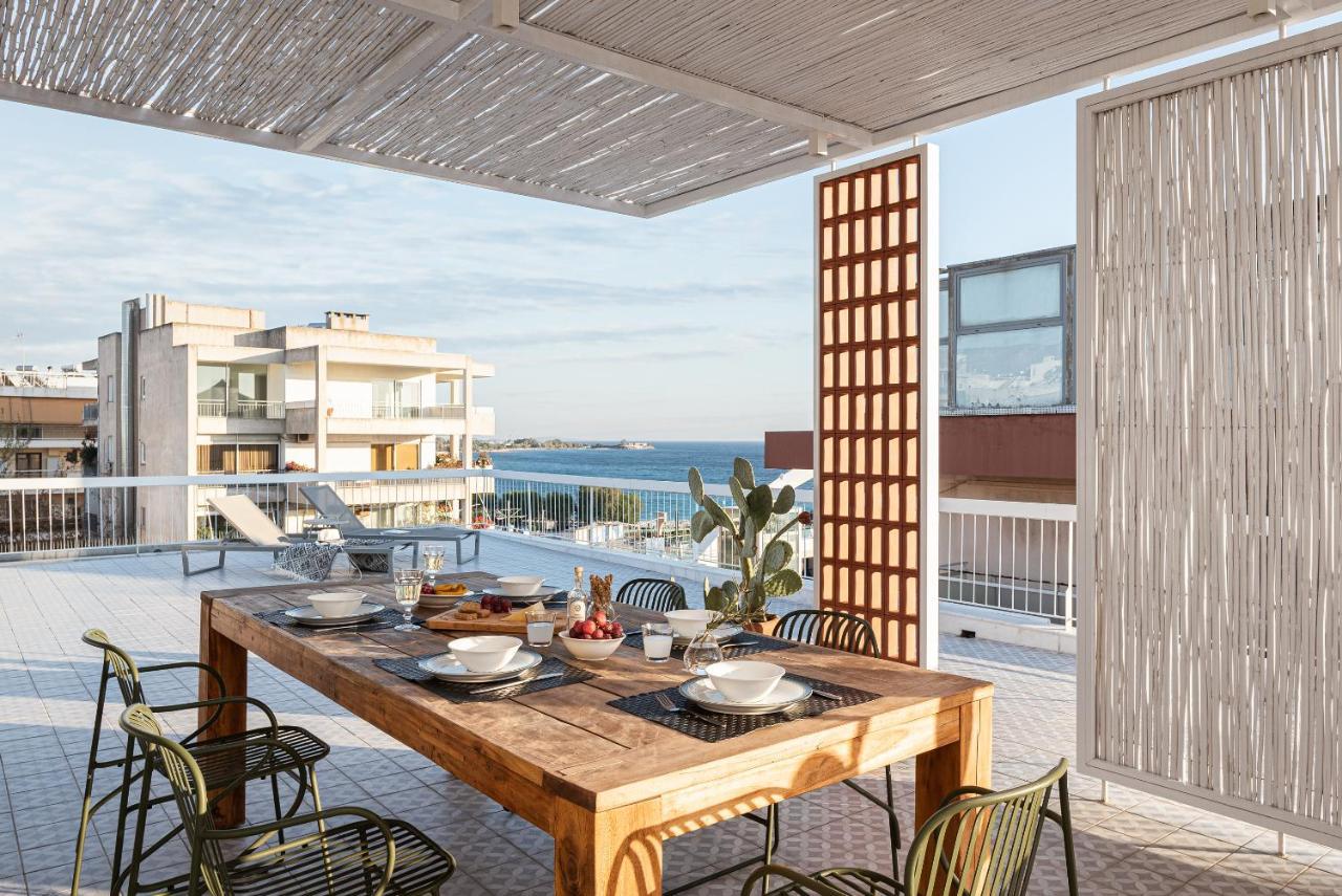 Sea View Beach Penthouse - Athens Coast المظهر الخارجي الصورة