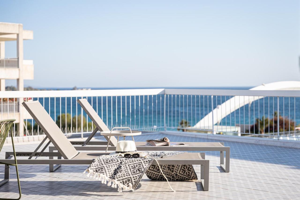 Sea View Beach Penthouse - Athens Coast المظهر الخارجي الصورة