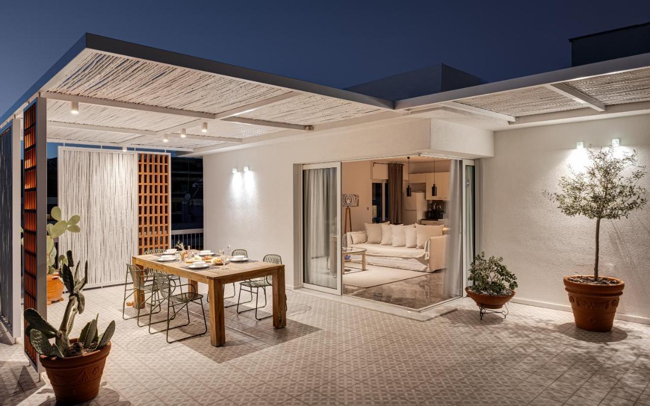 Sea View Beach Penthouse - Athens Coast المظهر الخارجي الصورة