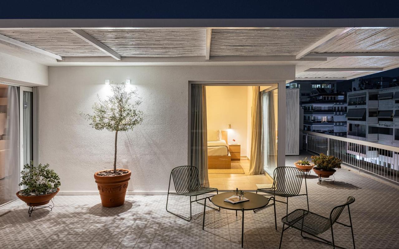Sea View Beach Penthouse - Athens Coast المظهر الخارجي الصورة