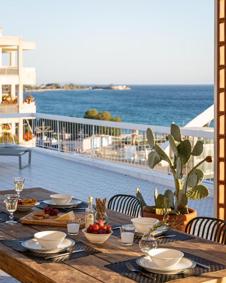 Sea View Beach Penthouse - Athens Coast المظهر الخارجي الصورة
