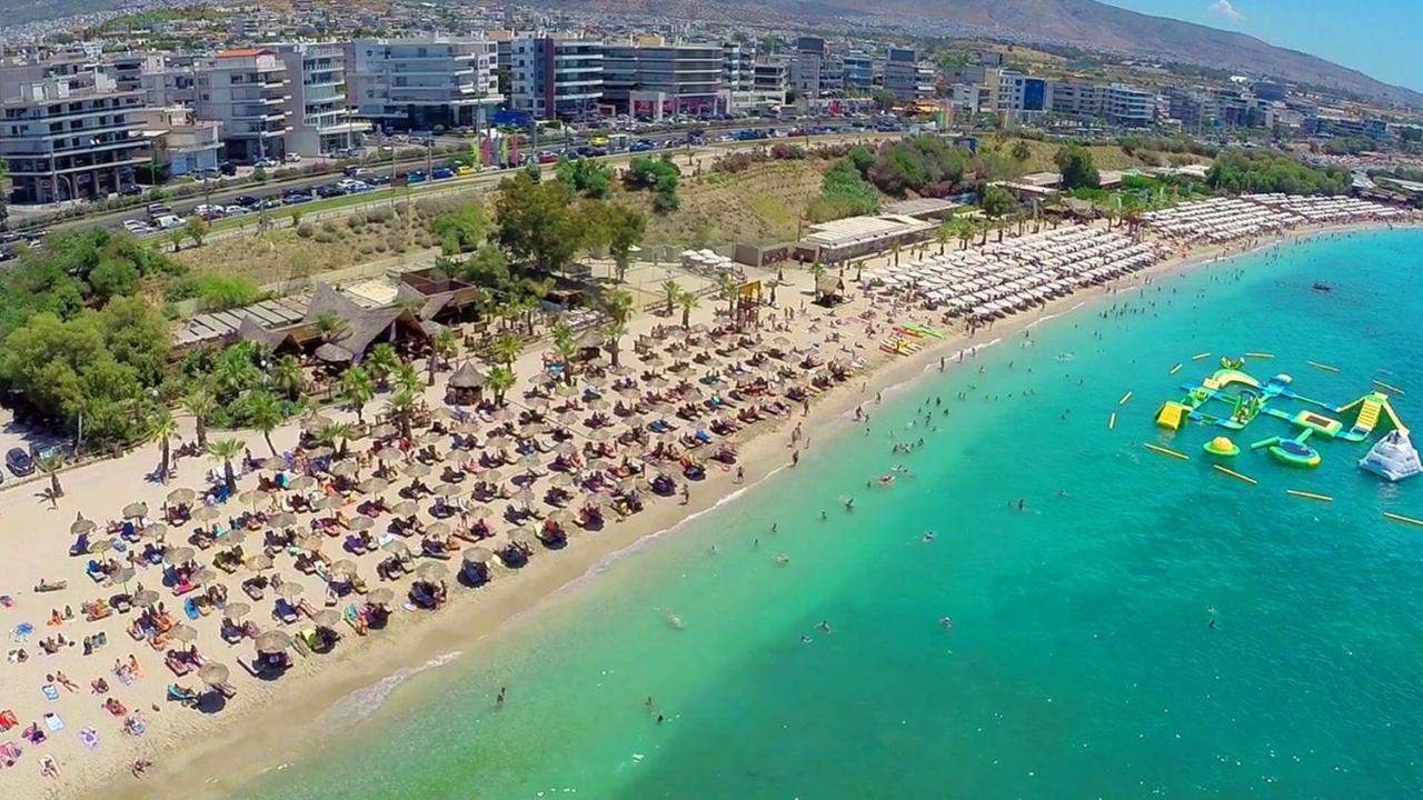 Sea View Beach Penthouse - Athens Coast المظهر الخارجي الصورة