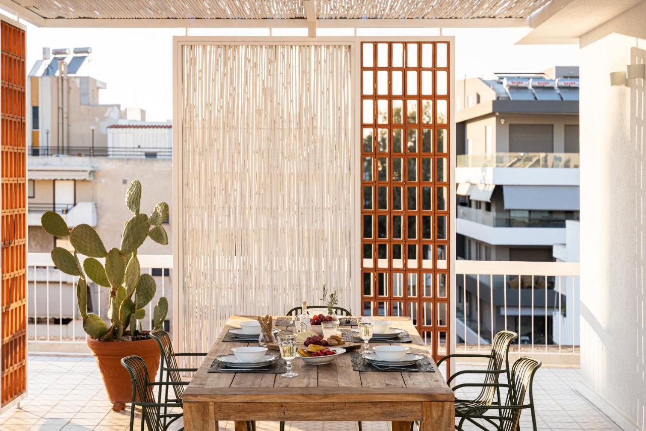 Sea View Beach Penthouse - Athens Coast المظهر الخارجي الصورة