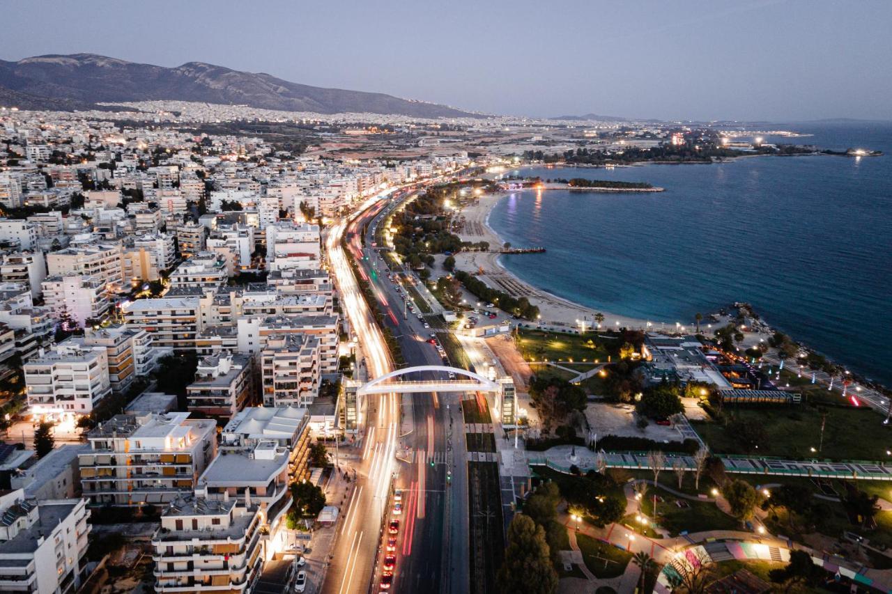 Sea View Beach Penthouse - Athens Coast المظهر الخارجي الصورة